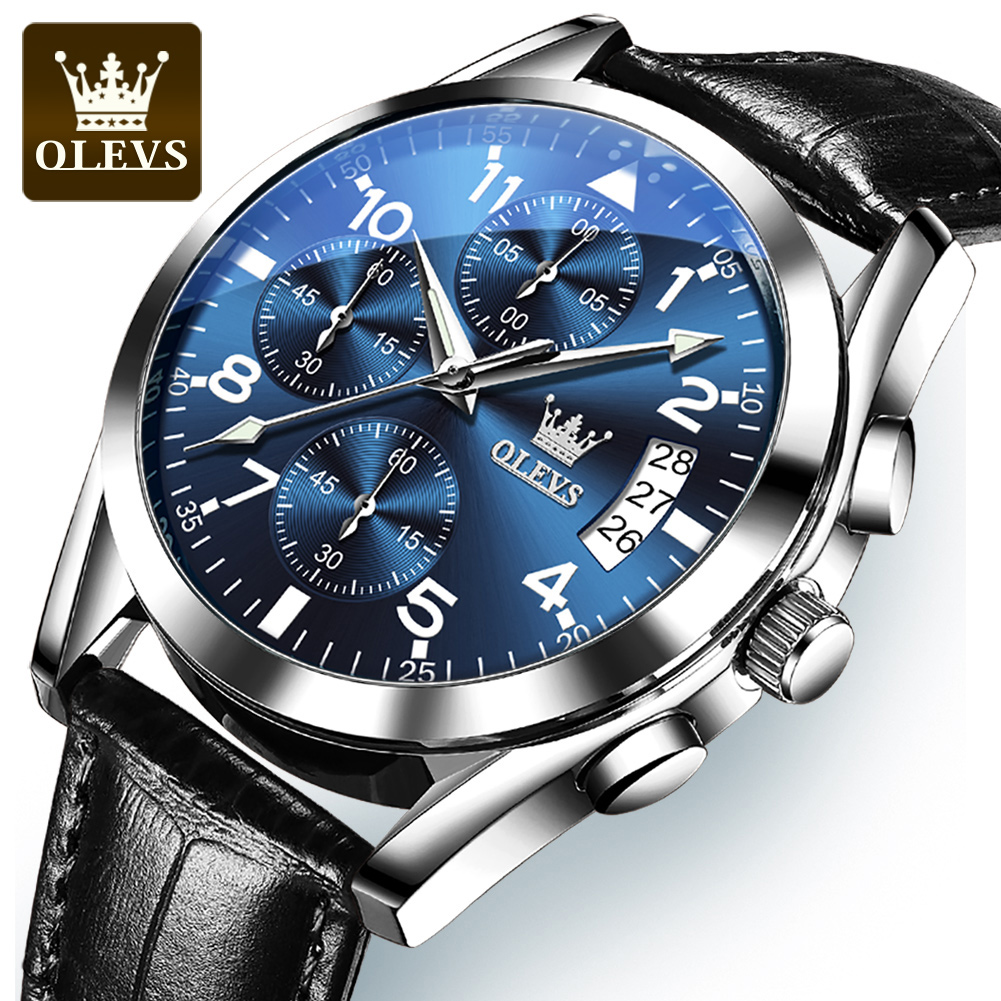Luxury Watch Exhibition - OLEVS 2878 Luxury Men's Watches Waterproof