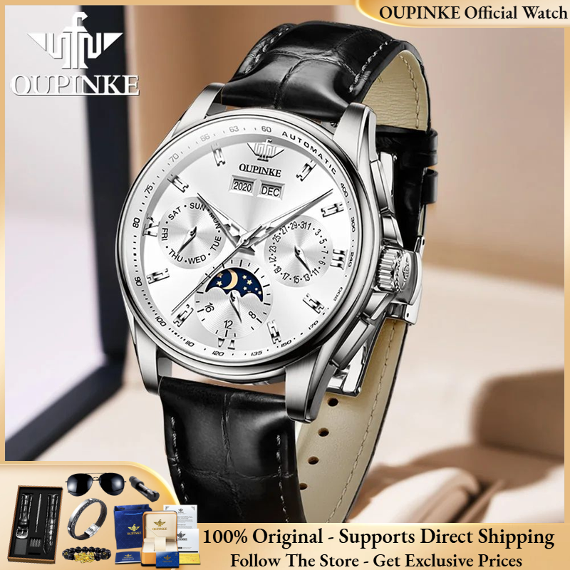 Luxury Watch Hd - OUPINKE 3189 Men Watch Brand Luxury