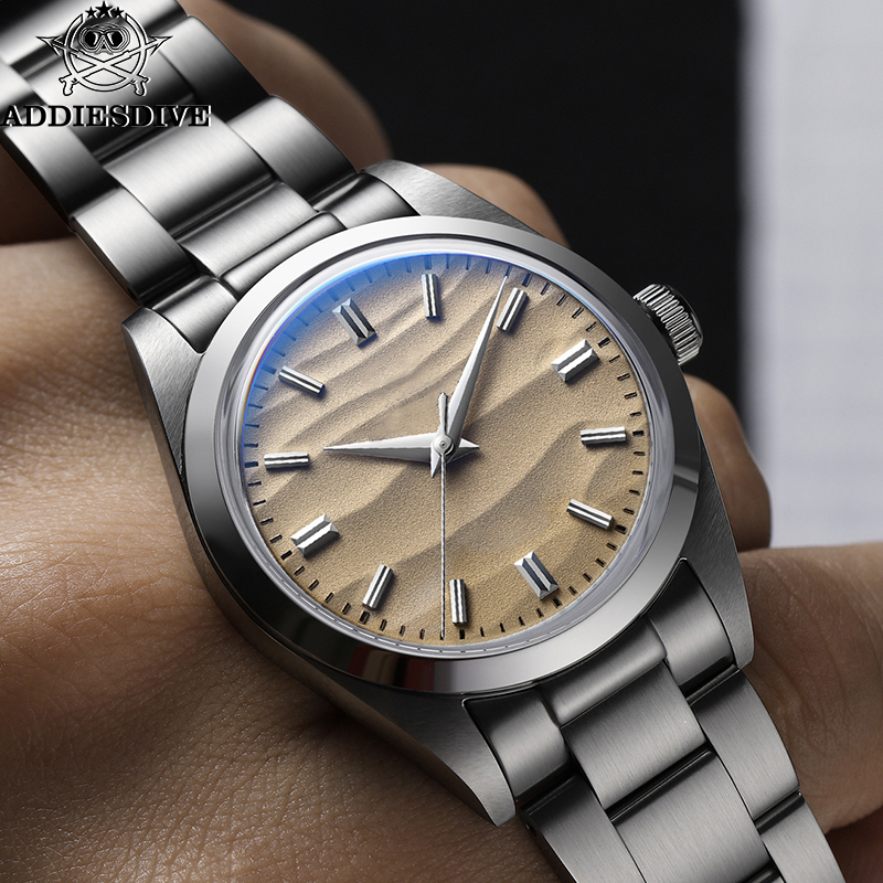 Luxury Watch Brands Logo - ADDIESDIVE Watch No Logo Luxury 36mm