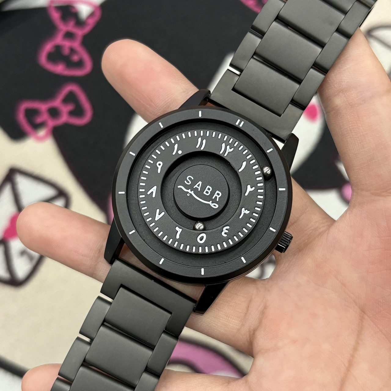 Luxury Watch With Arabic Numerals - Sabr Arabic Numerals Men's Quartz Watch