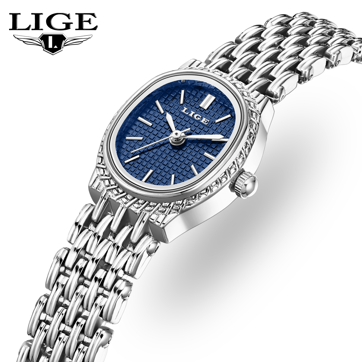 Luxury Watch With Bracelet - LIGE Fashion Elegant Quartz Woman Watch
