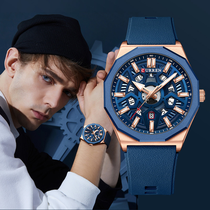 CURREN Brand New Listing Origi - مراجعة Luxury Watch List وسعره