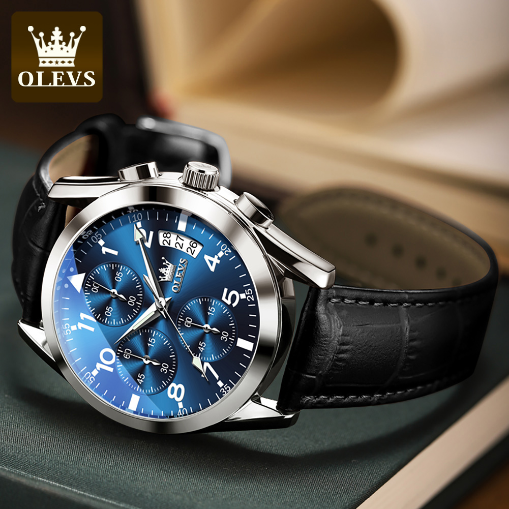 OLEVS 2878 Luxury Men's Watche - مراجعة Luxury Watch Exhibition وسعره