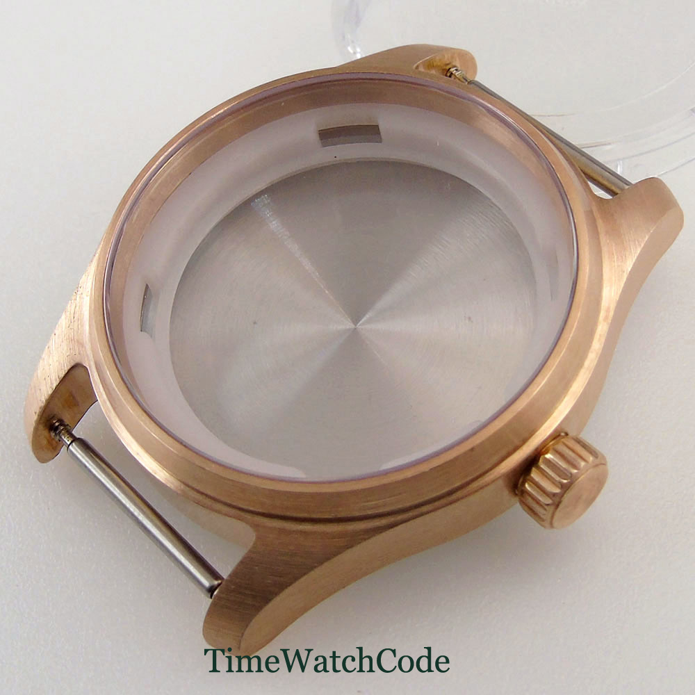 39mm Pilot Diver Watch Case So - مراجعة Bronze Case Watch وسعره