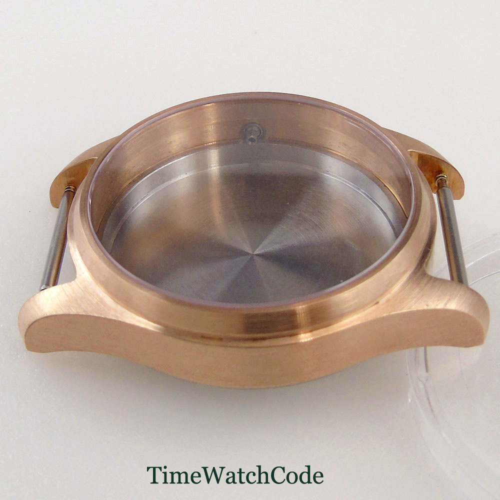 39mm Pilot Diver Watch Case So - مراجعة Bronze Case Watch وسعره