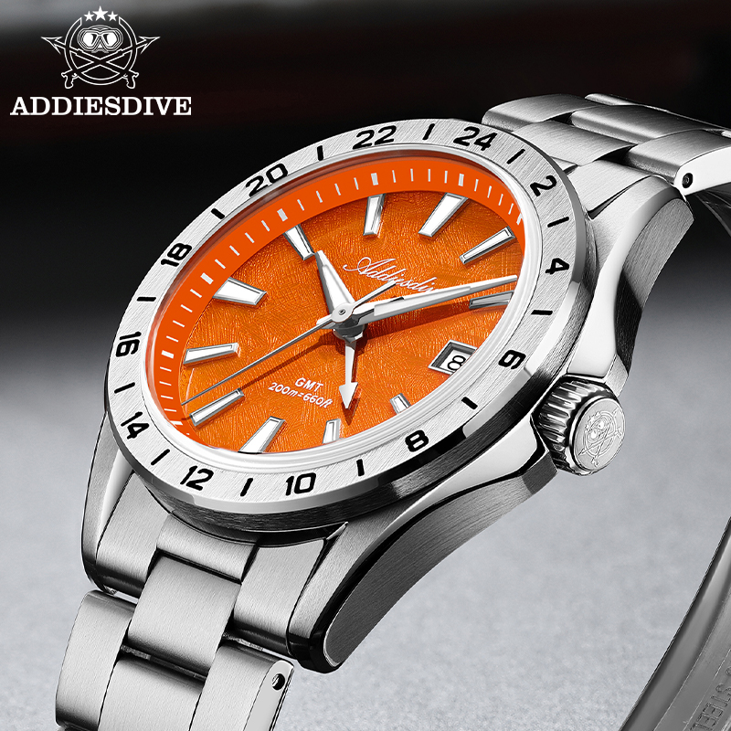 ADDIESDIVE GMT Quartz Watch Sa - مراجعة Luxury Watch La وسعره