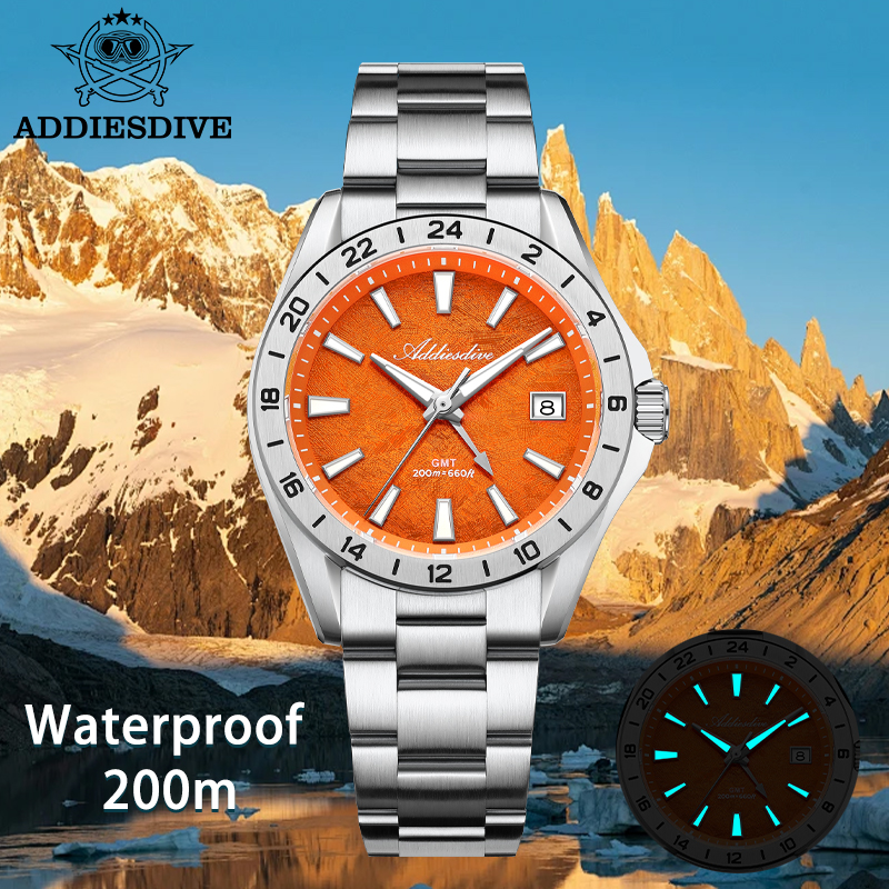 ADDIESDIVE GMT Quartz Watch Sa - مراجعة Luxury Watch La وسعره