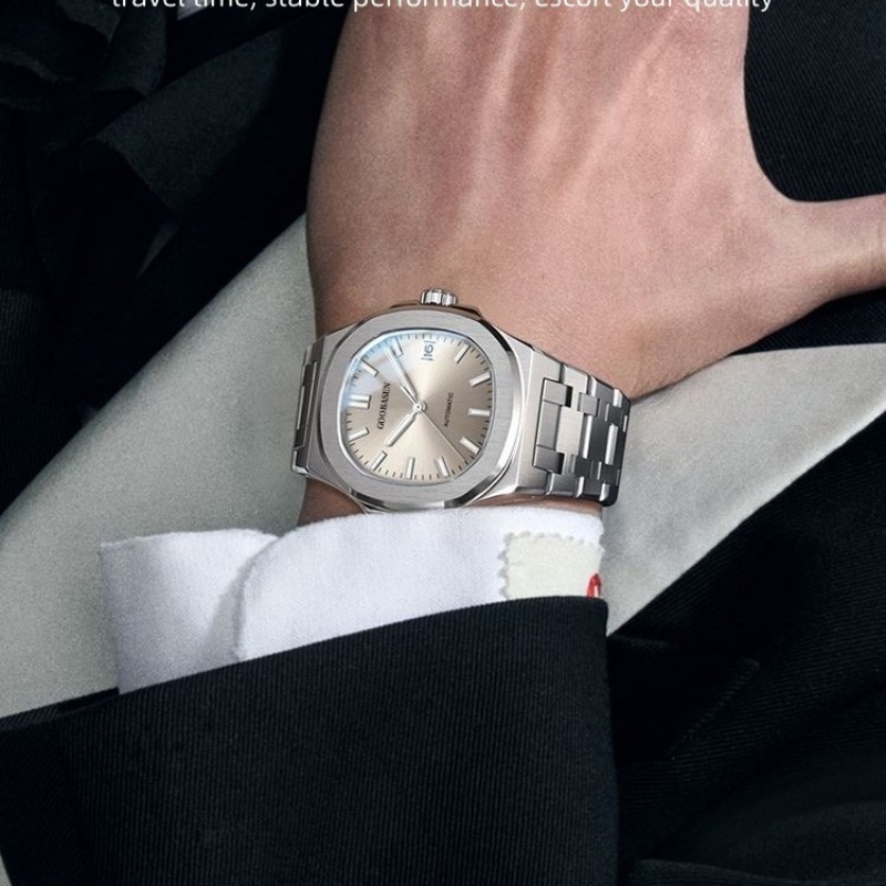 New Women Men's Automatic Watc - مراجعة Luxury Watch Exhibition وسعره