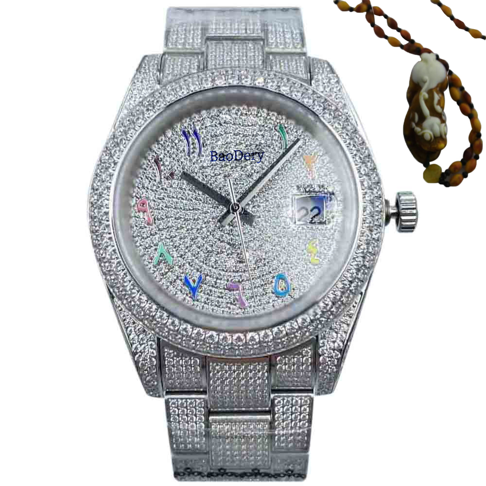 Customized Logo41mm fashionabl - مراجعة Luxury Watch With Arabic Numerals وسعره