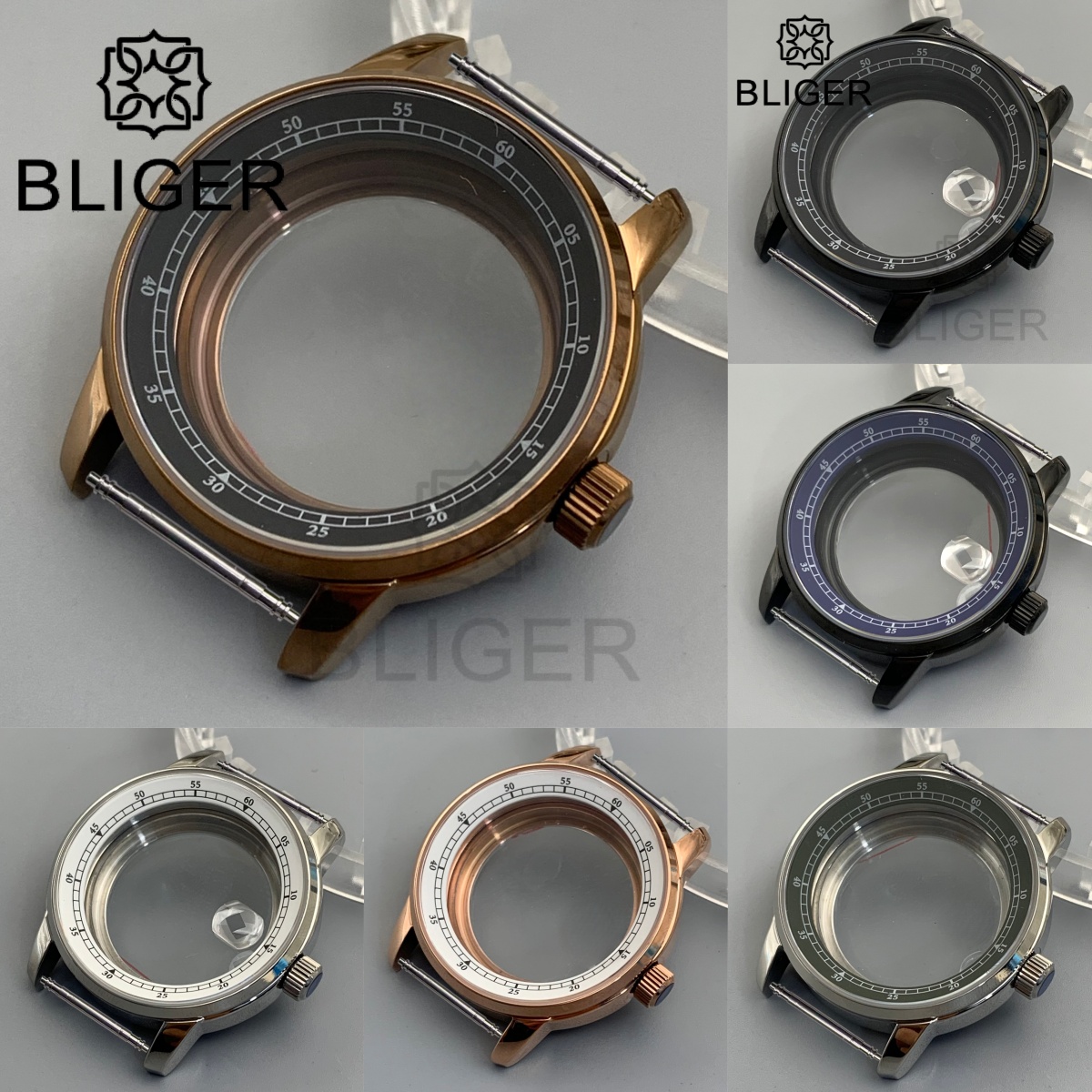 BLIGER 38mm Bronze Brass Divin - مراجعة Bronze Case Watch وسعره
