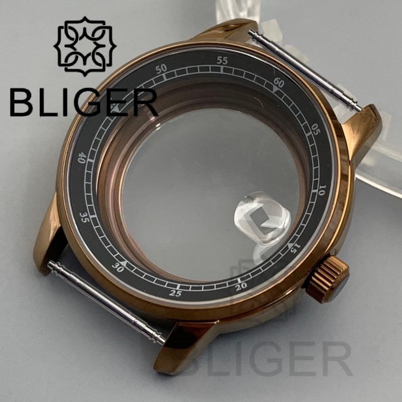 BLIGER 38mm Bronze Brass Divin - مراجعة Bronze Case Watch وسعره