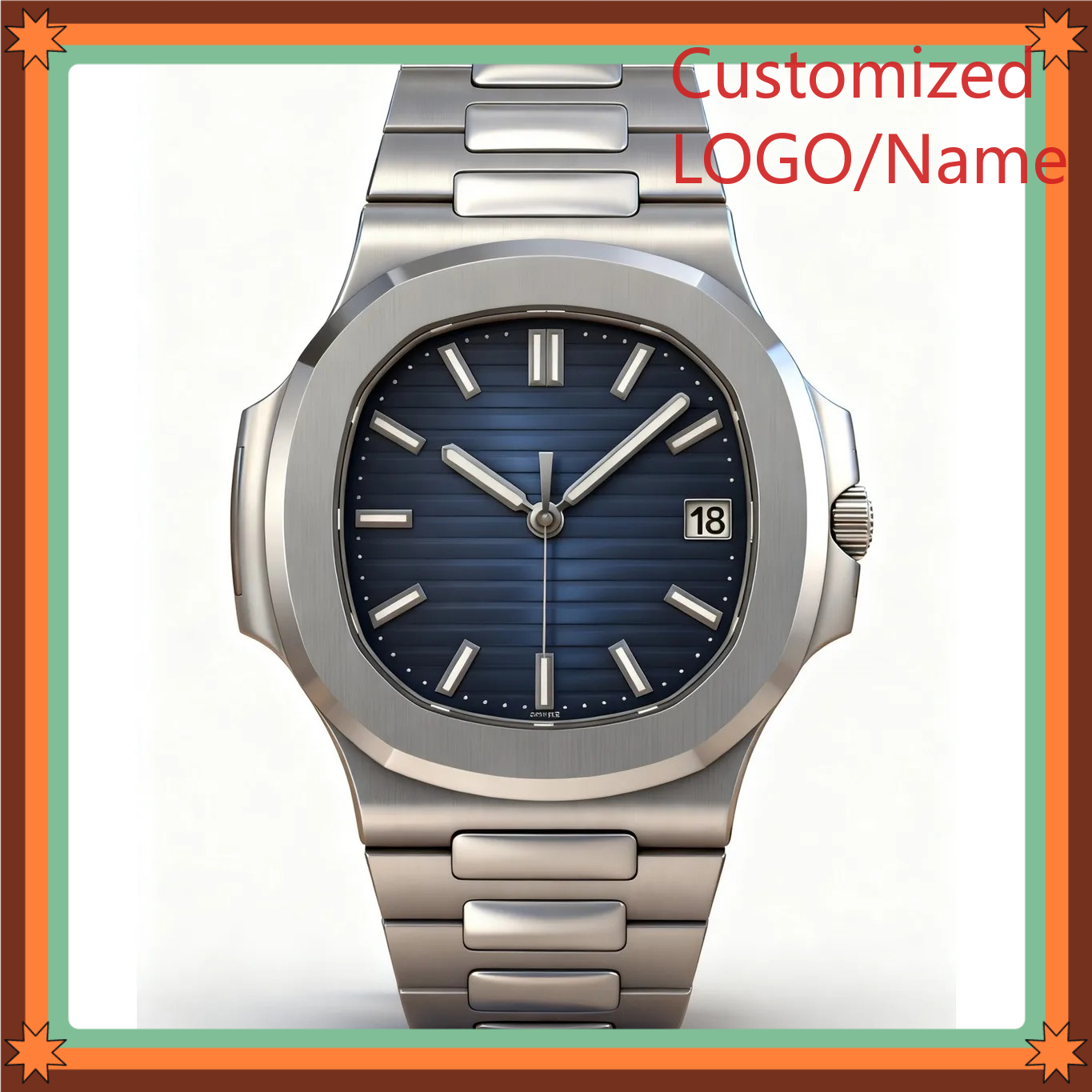 A989 Store 40mm Men Luxury Wat - مراجعة Luxury Watch With Bracelet وسعره