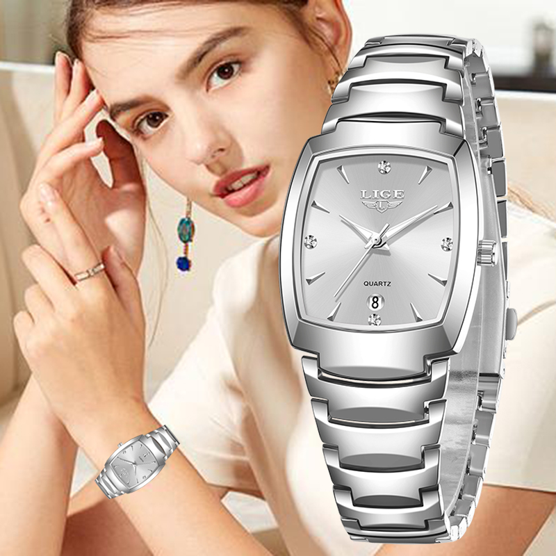 LIGE 2026 new Women's Watch Bu - مراجعة Luxury Watch With Bracelet وسعره