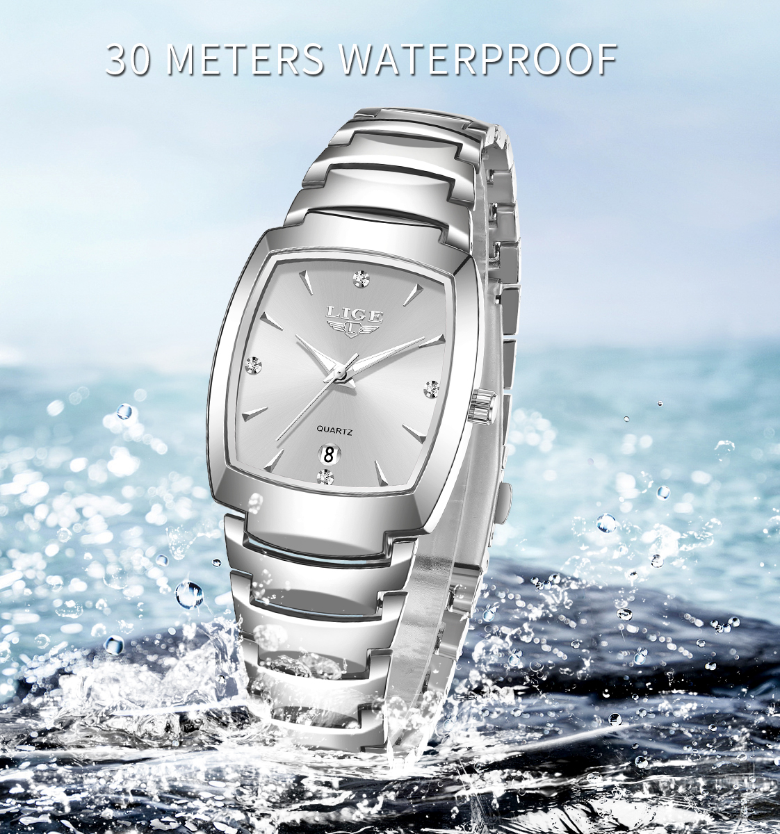 LIGE 2026 new Women's Watch Bu - مراجعة Luxury Watch With Bracelet وسعره