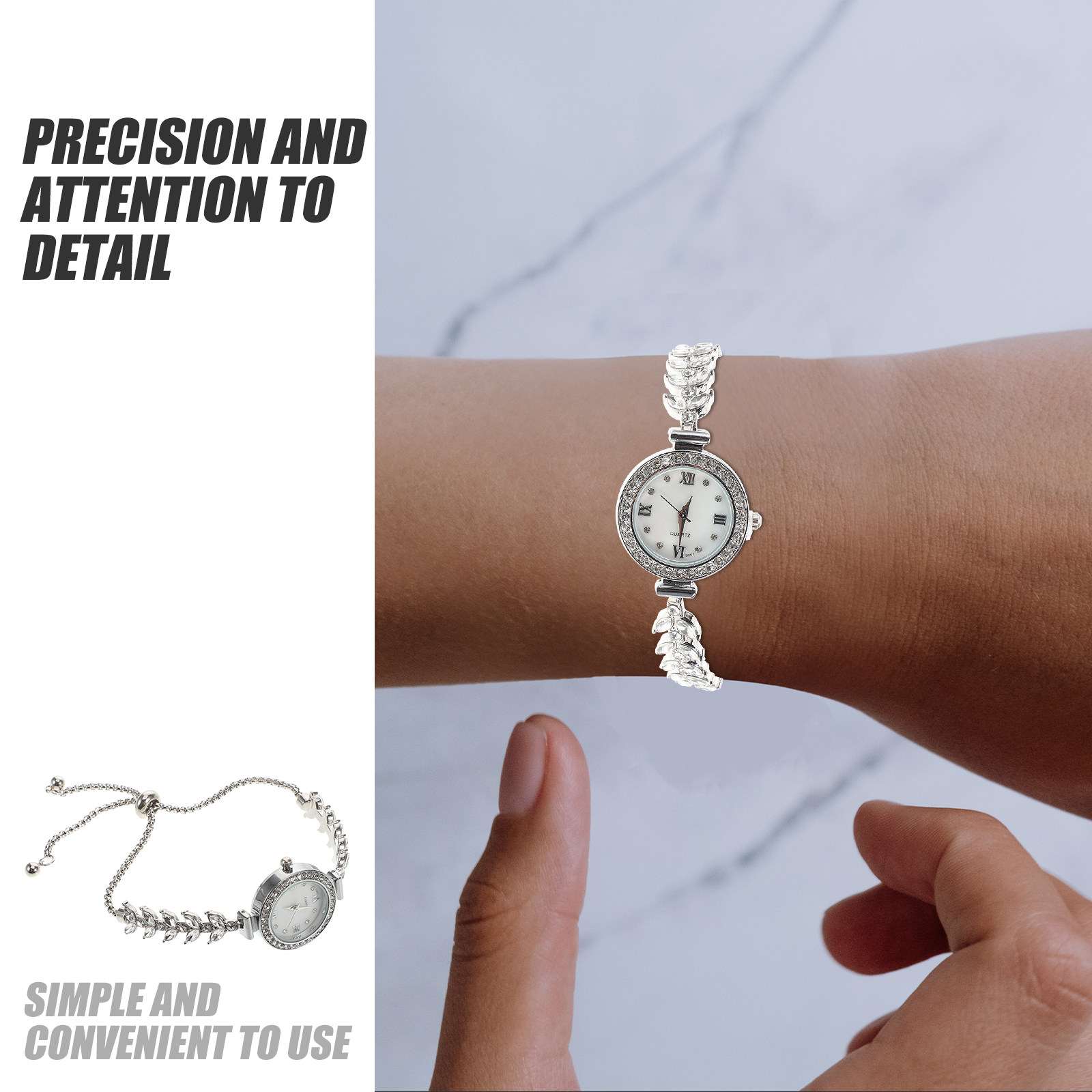 Elegant Mermaid Rhinestone Wat - مراجعة Luxury Watch Events وسعره