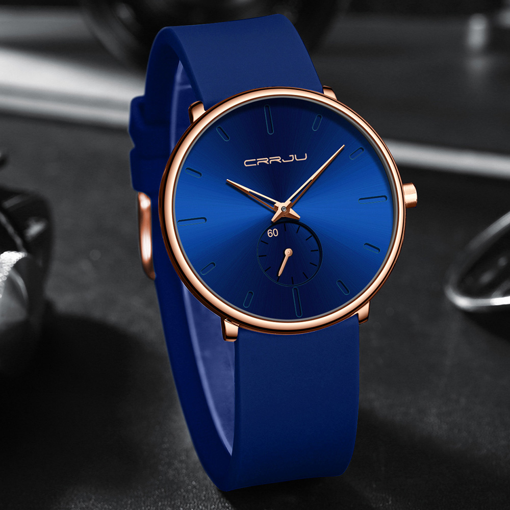 CRRJU New Business Mens Watche - مراجعة Luxury Watch Exhibition وسعره