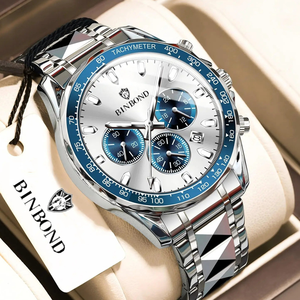 Sports New Men Chornograph Wat - مراجعة Luxury Watch Exhibition وسعره