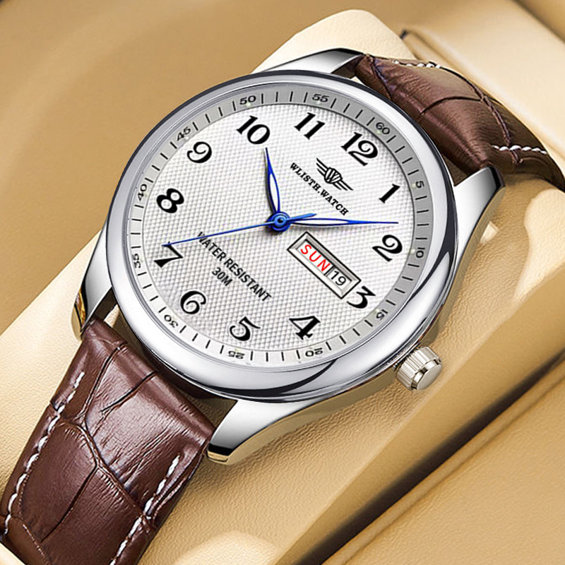 WLISTH Luxury Brand Men's Watc - مراجعة Luxury Watch With Arabic Numerals وسعره