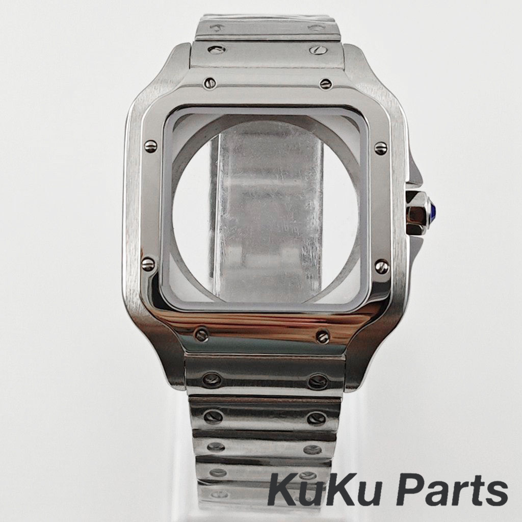 NH35 38mm Square Watch Case 31 - مراجعة Bronze Case Watch وسعره