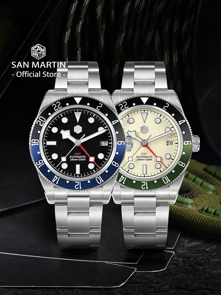 San Martin 39mm Luxury Men's W - مراجعة Luxury Watch La وسعره