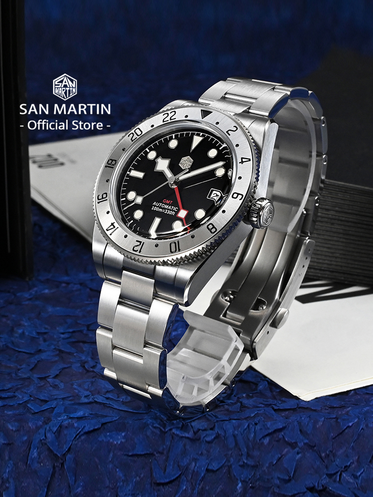 San Martin 39mm Luxury Men's W - مراجعة Luxury Watch La وسعره