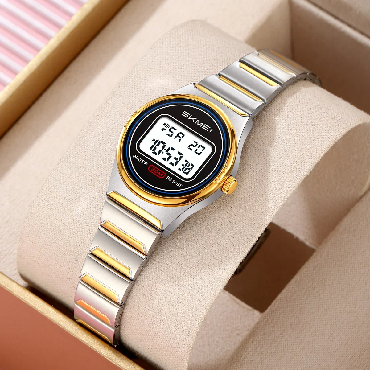 SKMEI 2338 Watch Small Digital - مراجعة Luxury Watch Exhibition وسعره