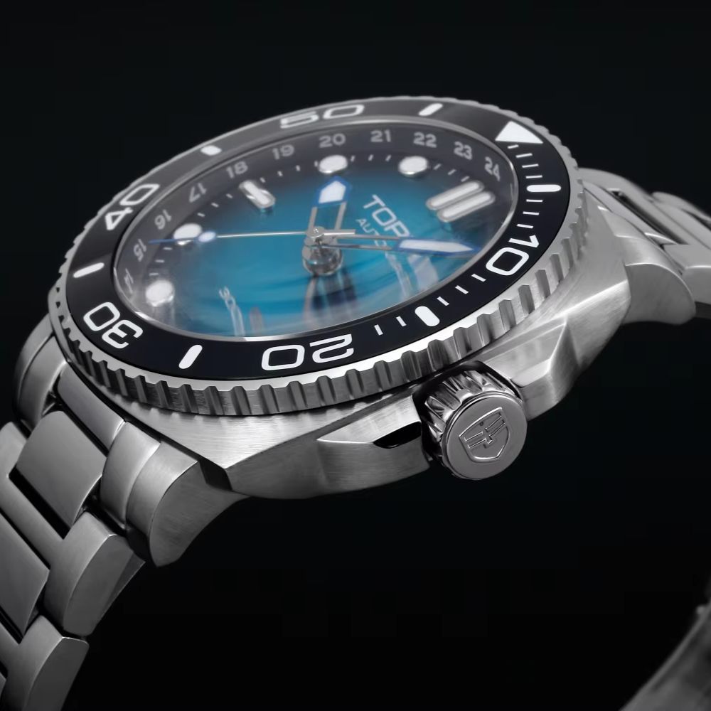 TOPHILL 43mm Men's Diving Watc - مراجعة Luxury Watch La وسعره
