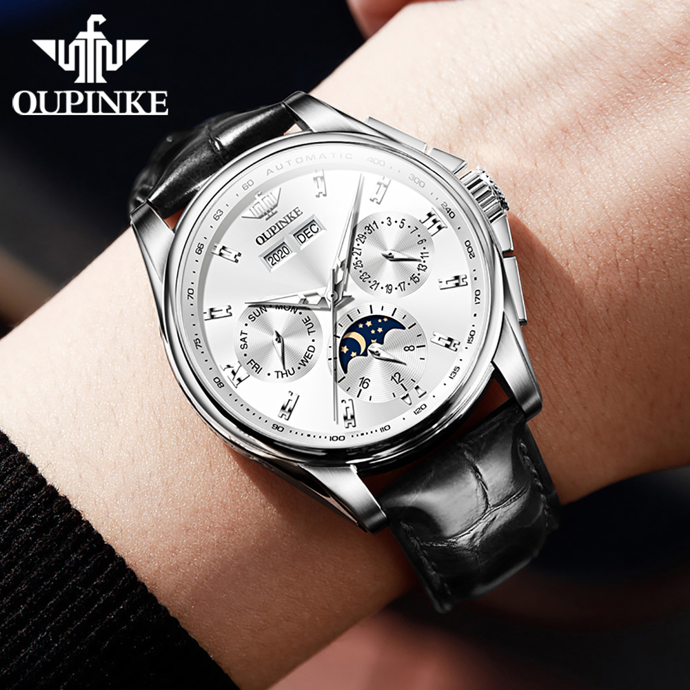 OUPINKE 3189 Men Watch Brand L - مراجعة Luxury Watch Hd وسعره
