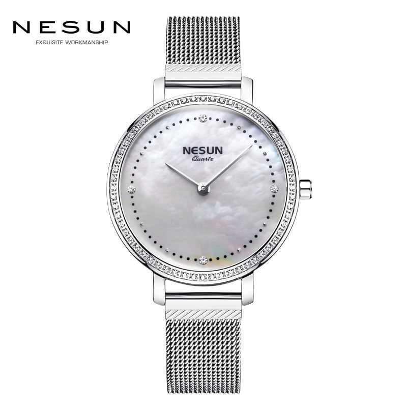 Switzerland NESUN Women's Watc - مراجعة Luxury Watch Japan Brand وسعره