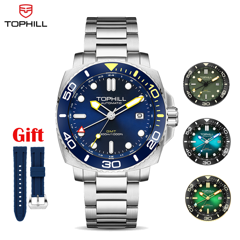 TOPHILL Dive watch NH34 Automa - مراجعة Luxury Watch La وسعره