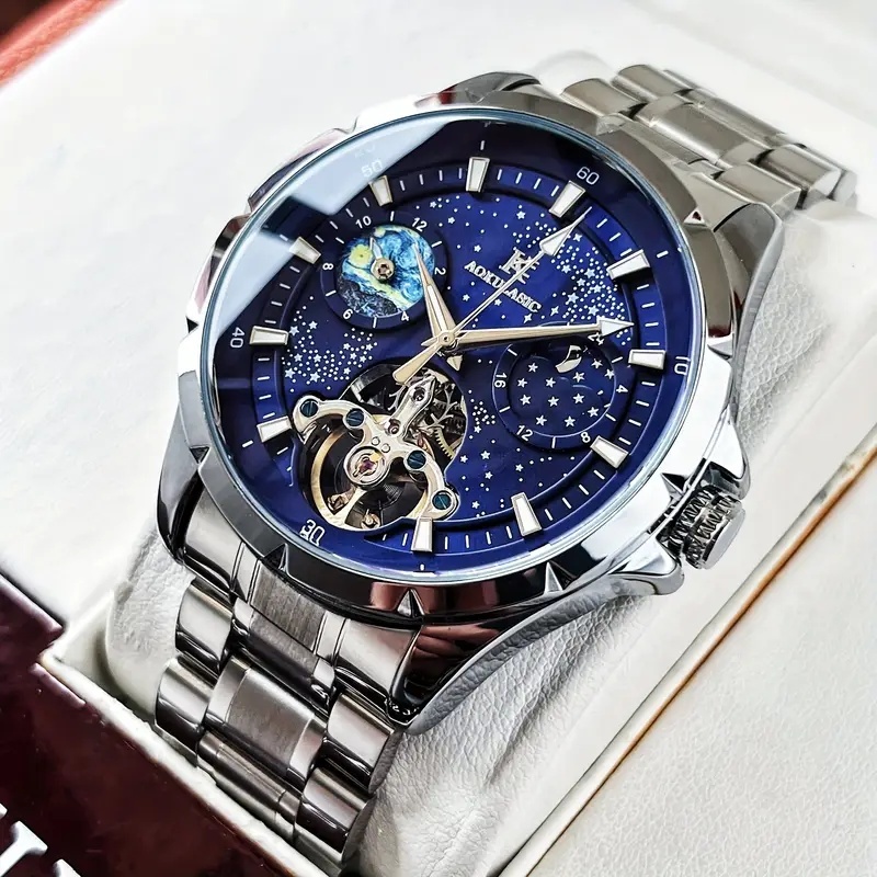 Luxurious Men's Automatic Mech - مراجعة Luxury Watch Events وسعره
