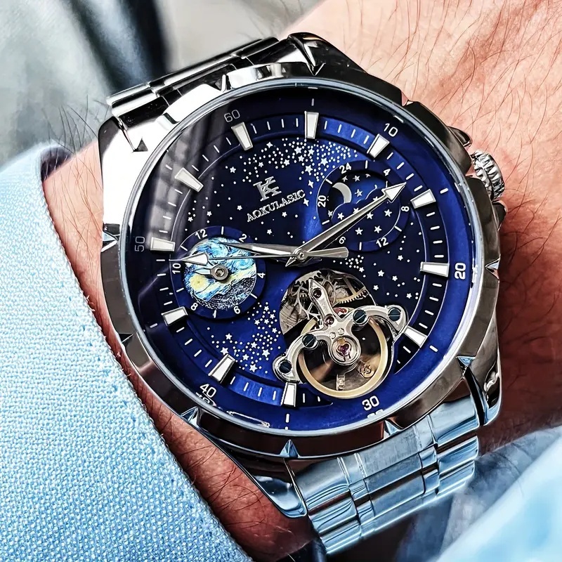Luxurious Men's Automatic Mech - مراجعة Luxury Watch Events وسعره
