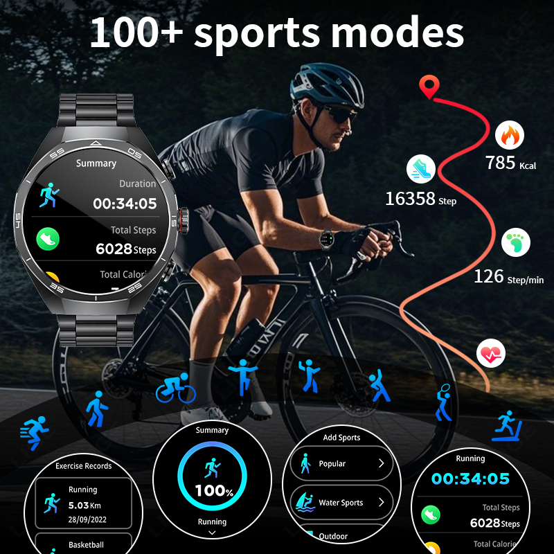 TWS Music Watches Earbuds Smar - مراجعة Luxury Watch La وسعره