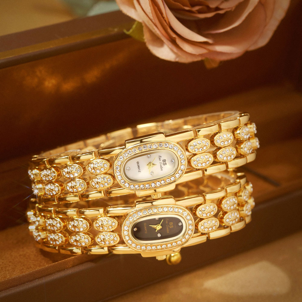 Fashion Watches Gold Bracelet  - مراجعة Luxury Watch Vintage وسعره