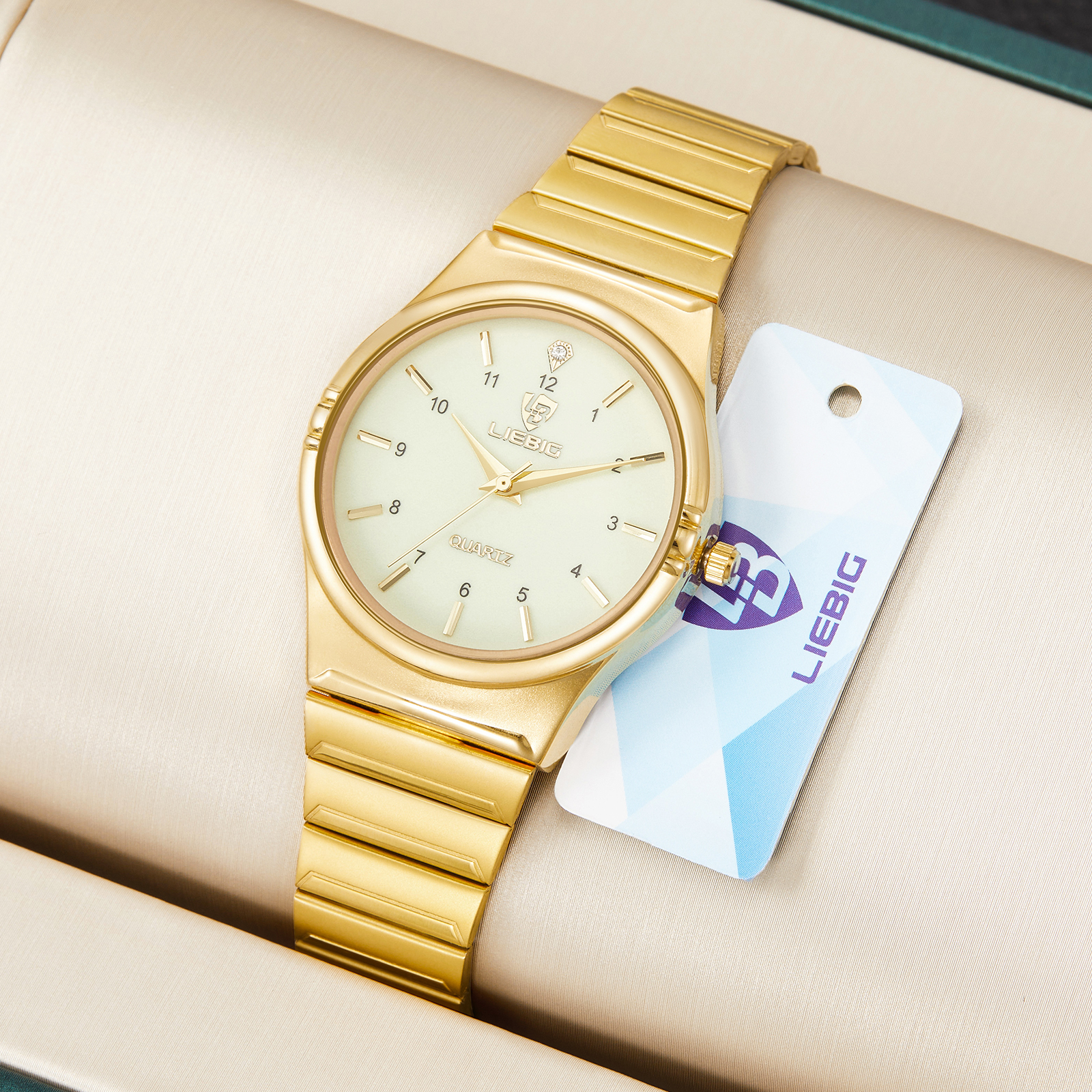 LIEBIG New Quartz Movement Wri - مراجعة Luxury Watch List وسعره