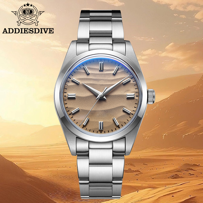 ADDIESDIVE Watch No Logo Luxur - مراجعة Luxury Watch Brands Logo وسعره