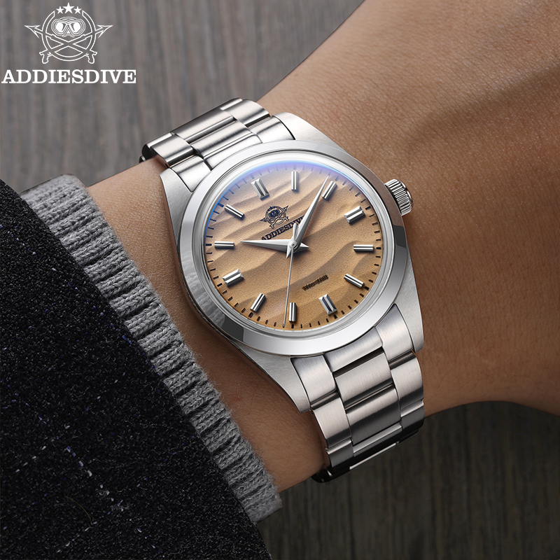 ADDIESDIVE Watch No Logo Luxur - مراجعة Luxury Watch Brands Logo وسعره