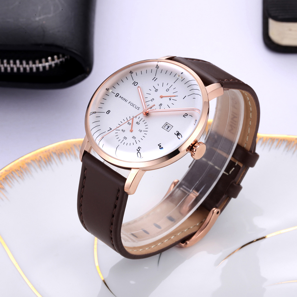 MINI FOCUS Men Watch Top Brand - مراجعة Luxury Watch Exhibition وسعره