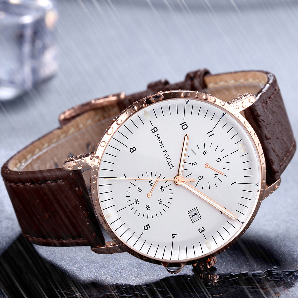 MINI FOCUS Men Watch Top Brand - مراجعة Luxury Watch Exhibition وسعره