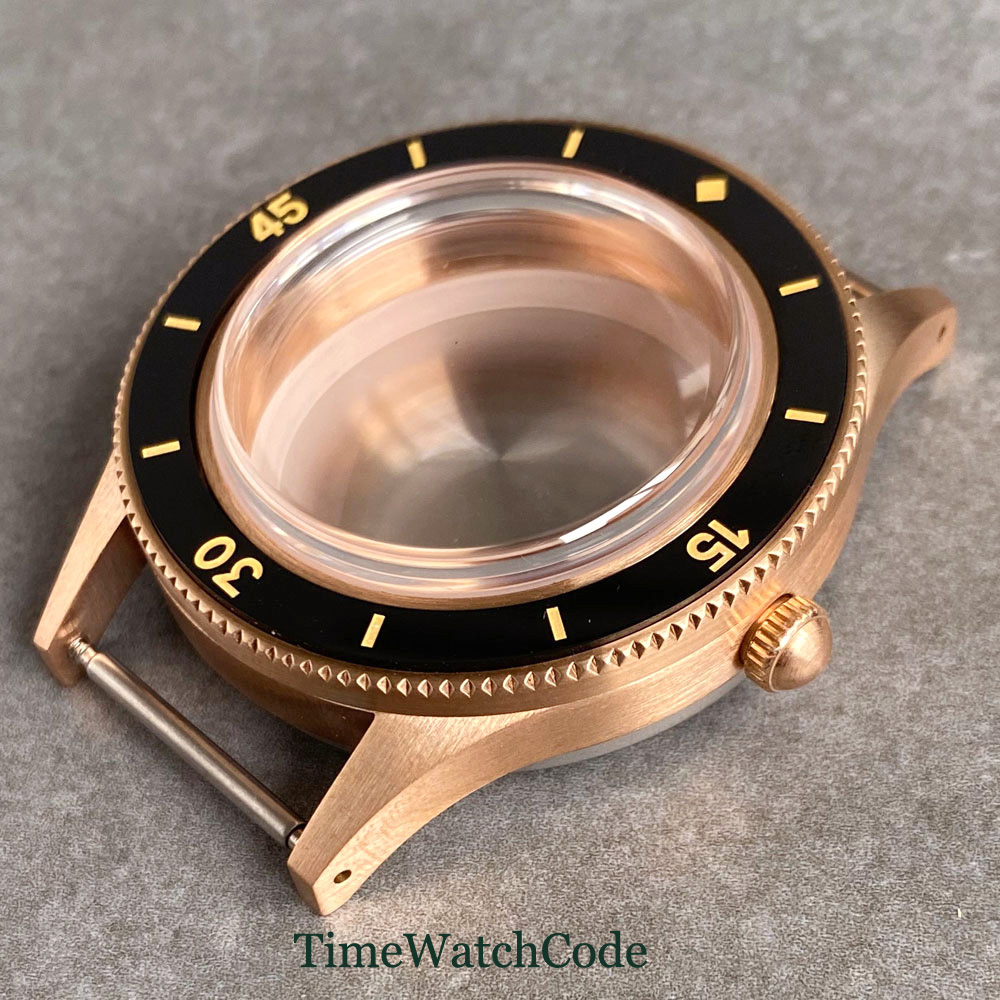 50 FATHOMS Real Bronze Watch C - مراجعة Bronze Case Watch وسعره