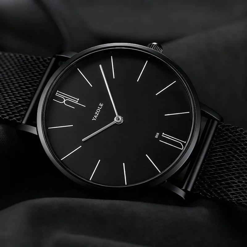 Fashion Simple Men Watch TOP B - مراجعة Luxury Watch Exhibition وسعره