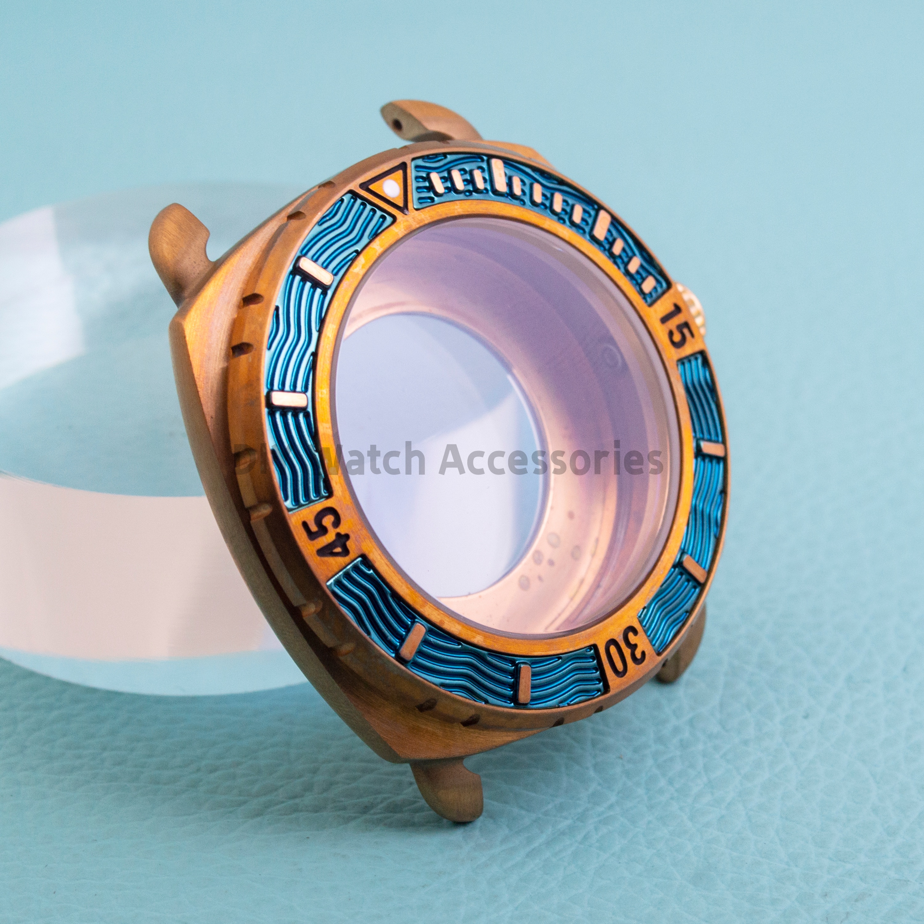 NH35 Bronze Case Watch Case Pa - مراجعة Bronze Case Watch وسعره