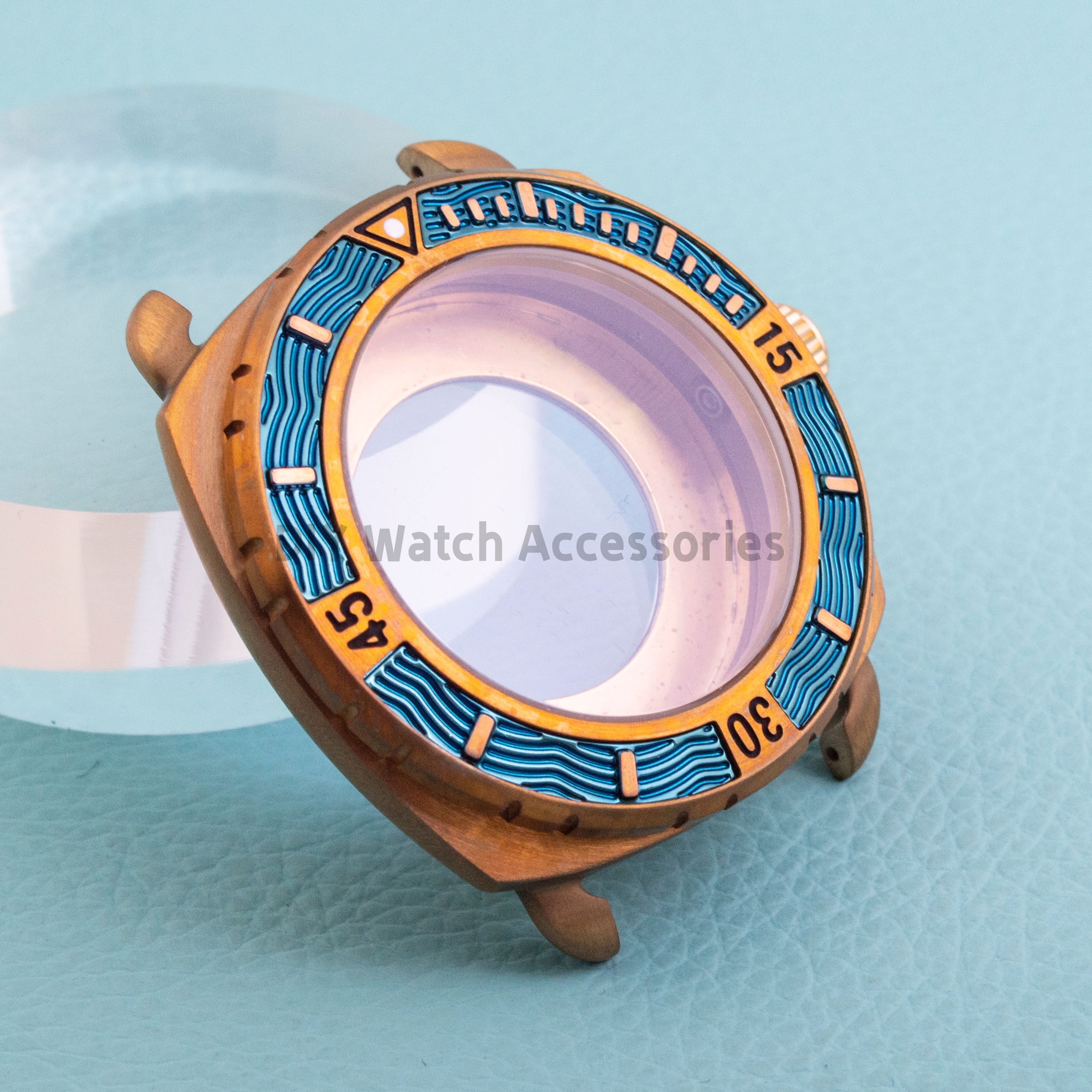 NH35 Bronze Case Watch Case Pa - مراجعة Bronze Case Watch وسعره