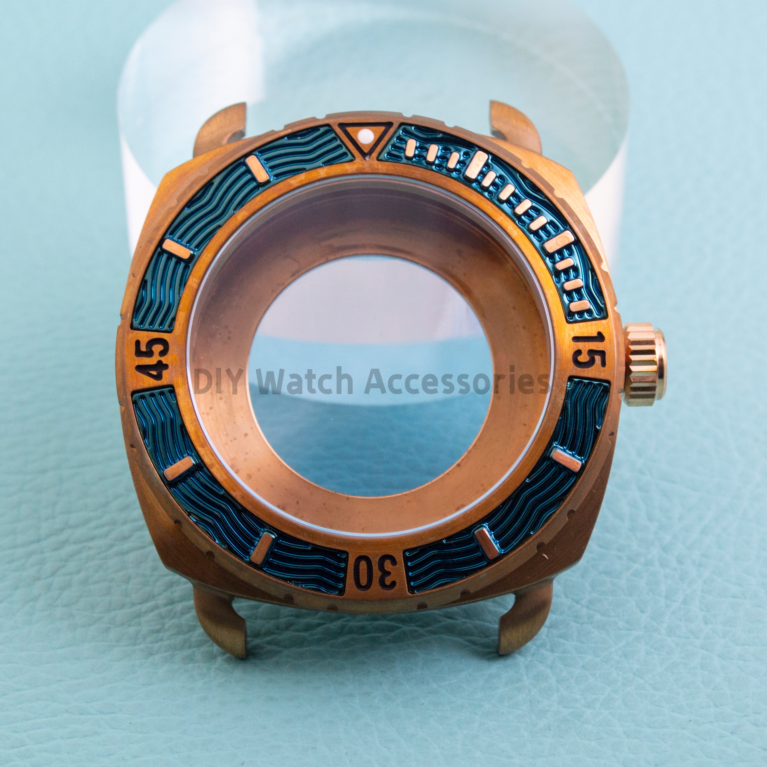 NH35 Bronze Case Watch Case Pa - مراجعة Bronze Case Watch وسعره