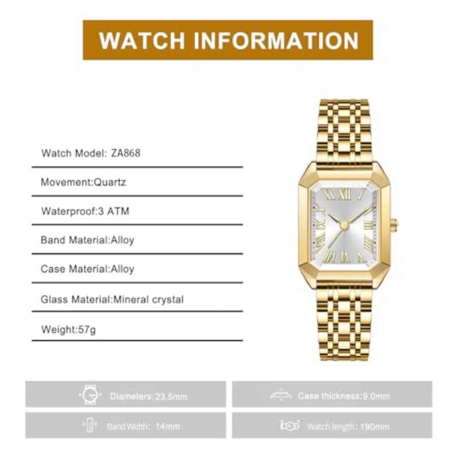 Women's Vintage Watch - Roman/ - مراجعة Luxury Watch With Arabic Numerals وسعره