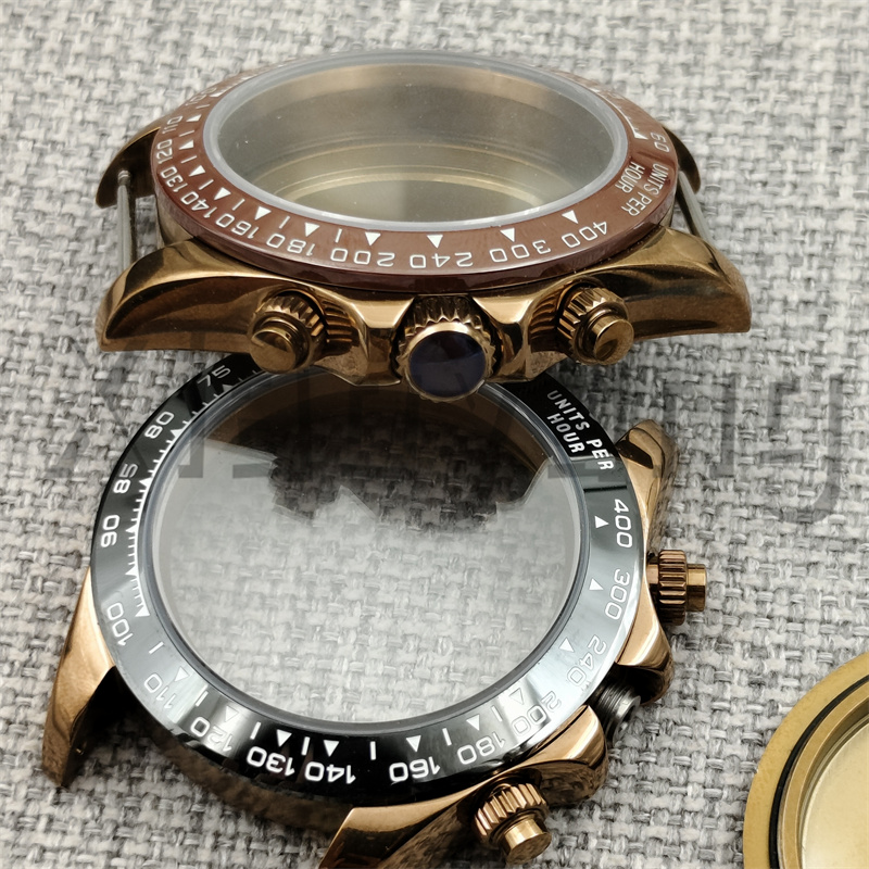 39mm VK63 Quartz Chronograph C - مراجعة Bronze Case Watch وسعره