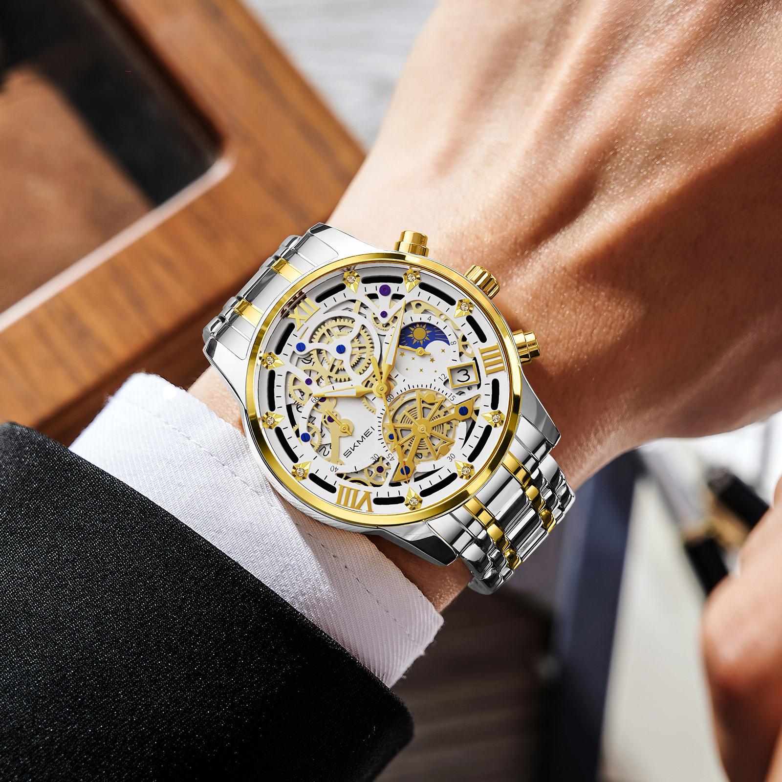SKMEI Business Movement Quartz - مراجعة Luxury Watch List وسعره