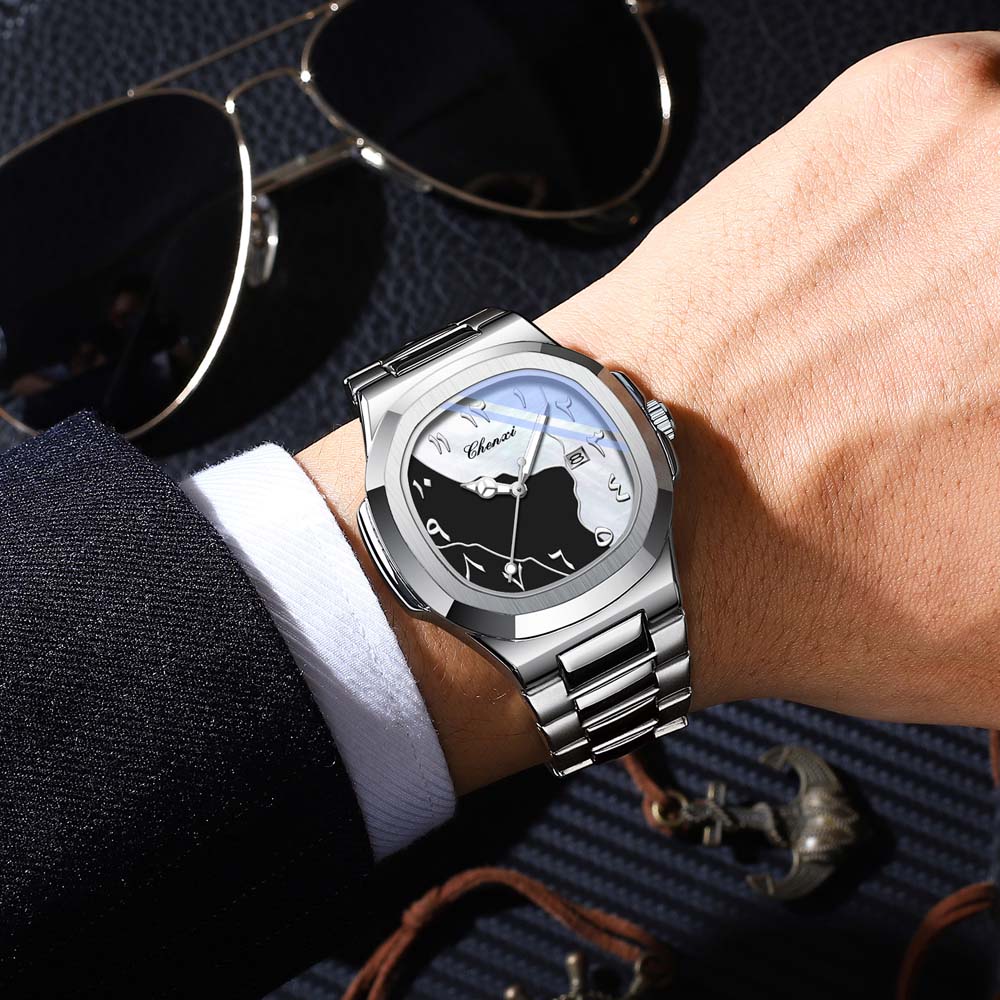 CHENXI New Men's Watch Eastern - مراجعة Luxury Watch With Arabic Numerals وسعره