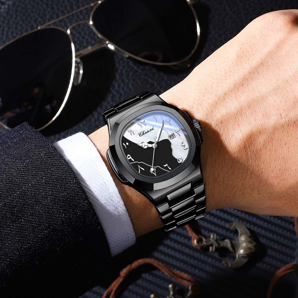 CHENXI New Men's Watch Eastern - مراجعة Luxury Watch With Arabic Numerals وسعره