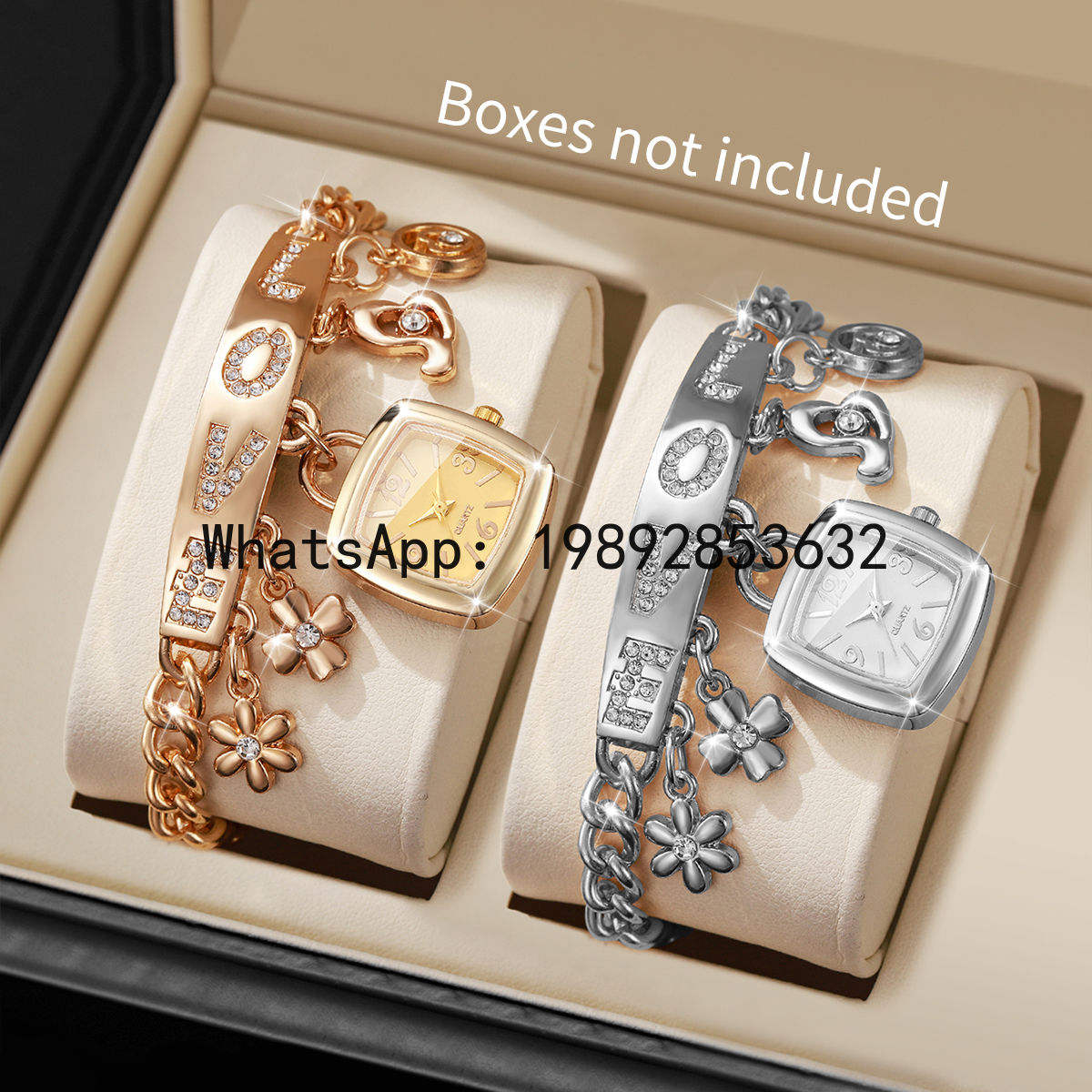 LYY  1/2PCS Women Fashion Luxu - مراجعة Luxury Watch With Arabic Numerals وسعره